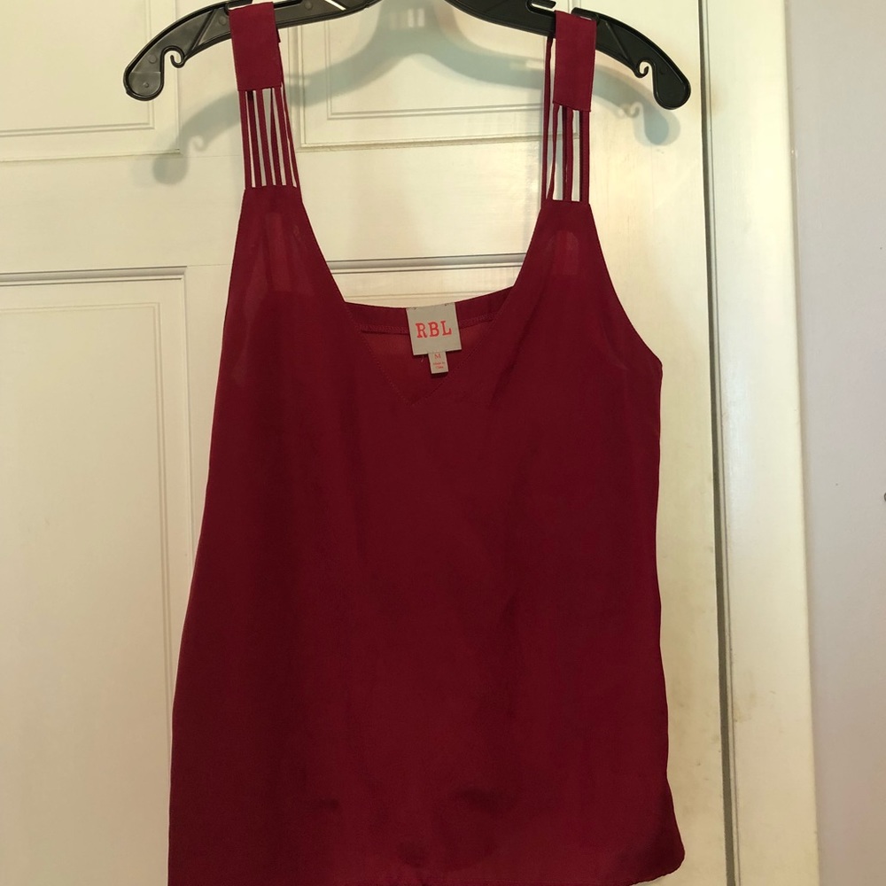 Cute maroon tank from Saks fifth ave!